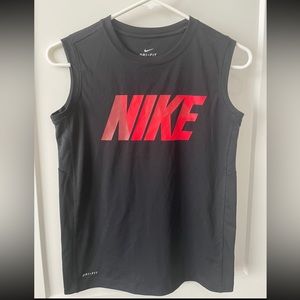 Nike Black Youth M Graphic Tank Top